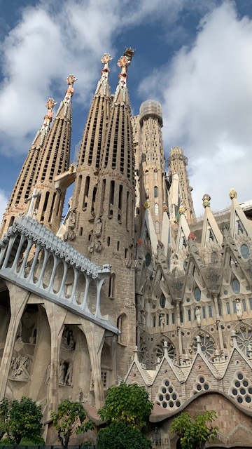A photograph accompanying this guide to Barcelona