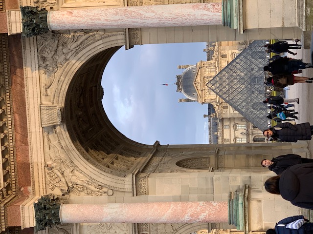 Louvre entrance