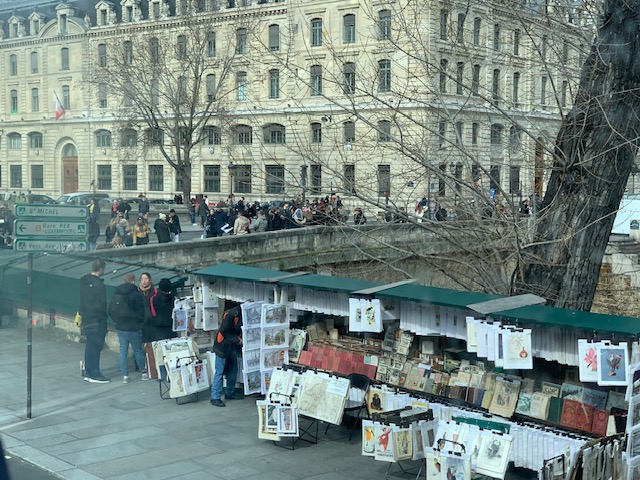 Bookstall along the Seine
