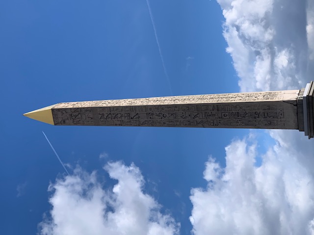 The Obelisk of Luxor on the Place de la Concorde