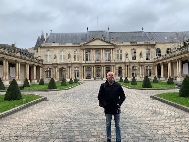 The courtyard of the Palais Royal