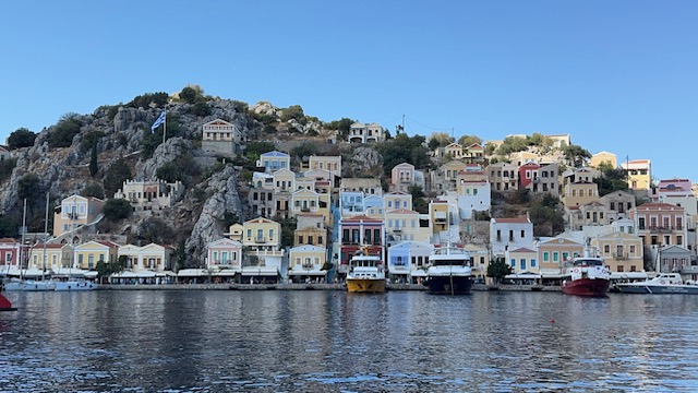 A photograph accompanying this guide to Rhodes