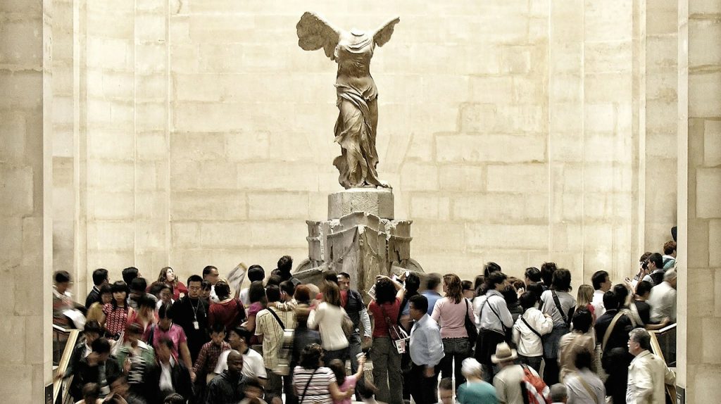 Overtourism at the Louvre museum