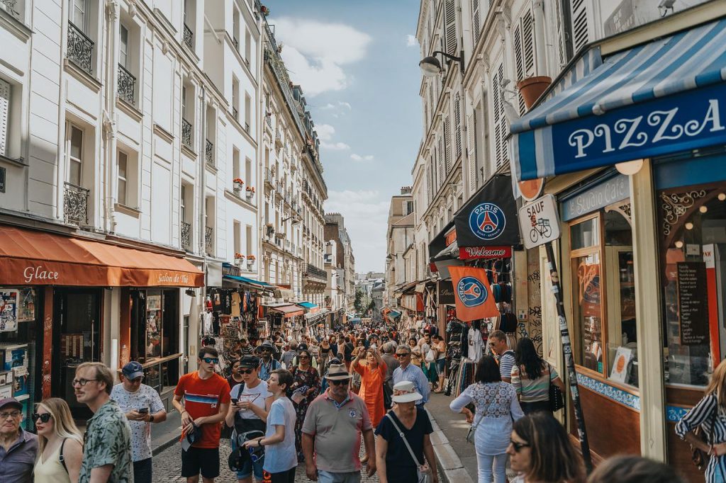 Europe busiest tourist destinations
