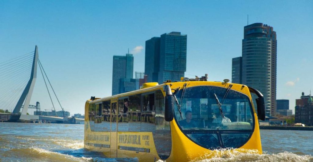 Rotterdam 1-Hour Sightseeing Splash Tour